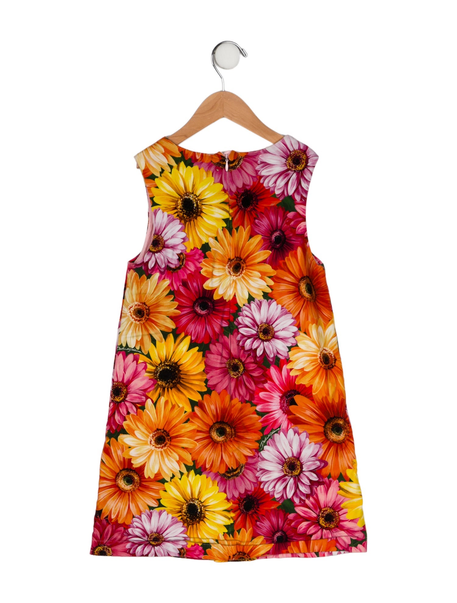 Dolce & Gabbana Printed Sleeveless Dress