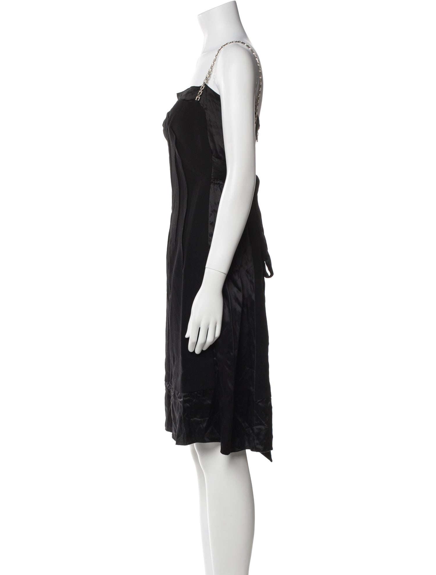 Dolce & Gabbana Virgin Wool Knee-Length Dress
