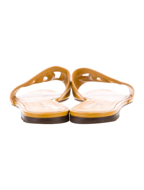 Dolce & Gabbana Leather Cutout Accent Slides