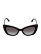 Dolce & Gabbana Cat-Eye Gradient Sunglasses