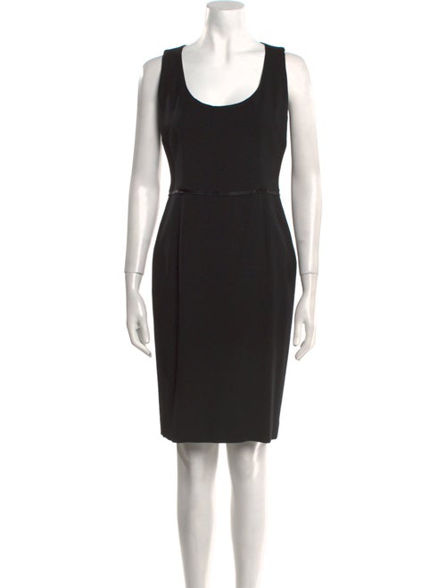 Dolce & Gabbana Virgin Wool Knee-Length Dress