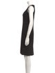 Dolce & Gabbana Virgin Wool Knee-Length Dress