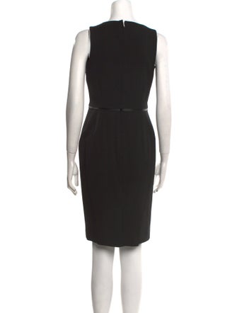 Dolce & Gabbana Virgin Wool Knee-Length Dress