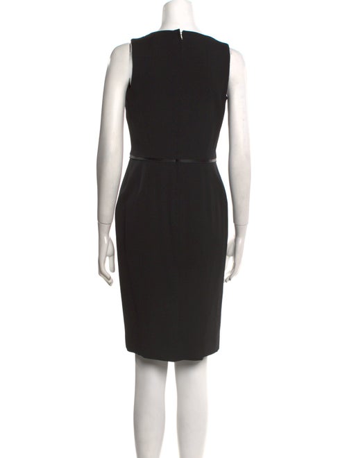 Dolce & Gabbana Virgin Wool Knee-Length Dress