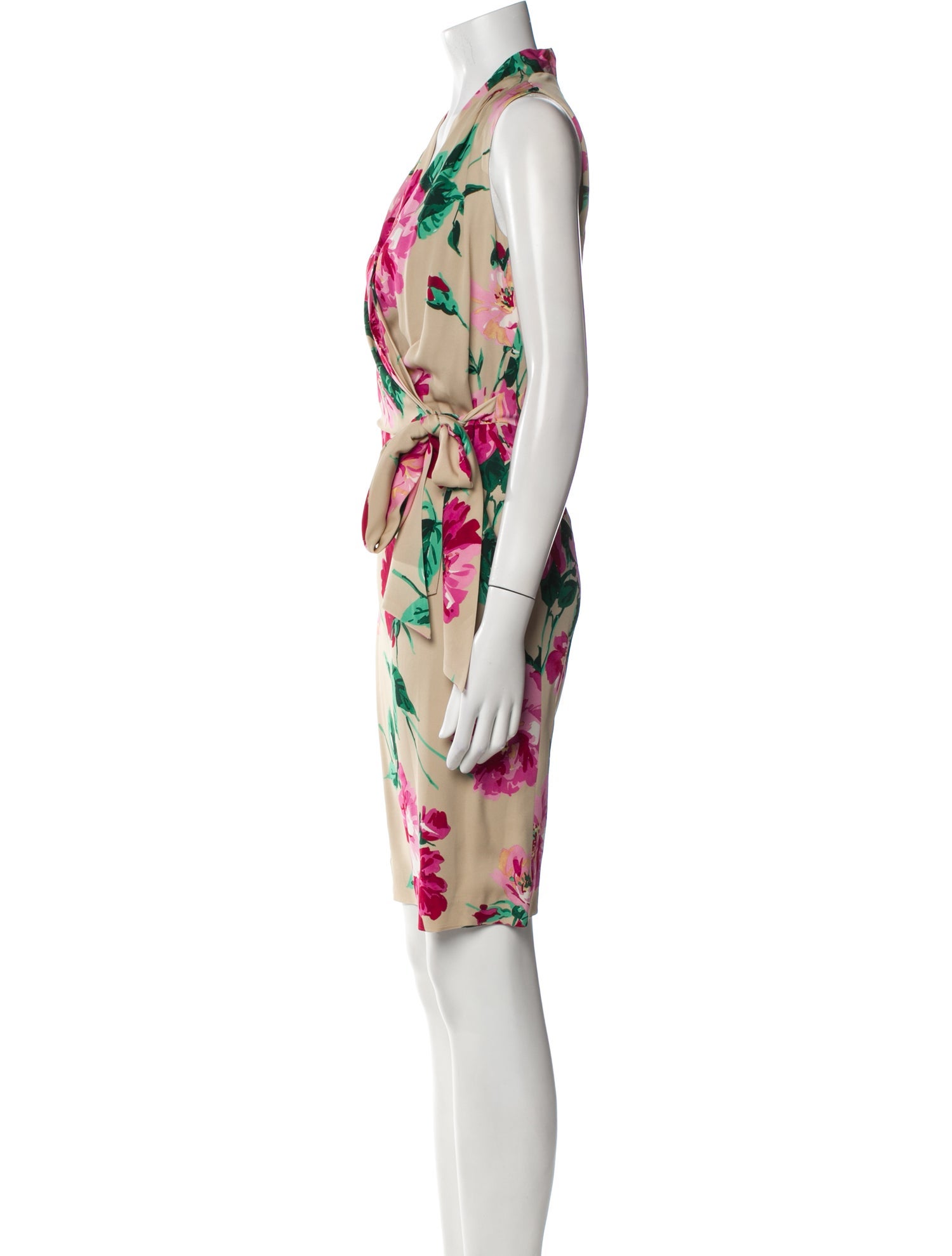 Dolce & Gabbana Silk Knee-Length Dress