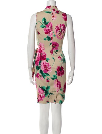 Dolce & Gabbana Silk Knee-Length Dress