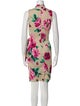 Dolce & Gabbana Silk Knee-Length Dress