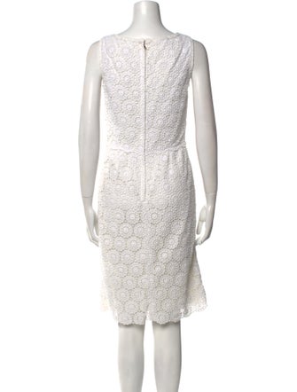 Dolce & Gabbana Bateau Neckline Knee-Length Dress