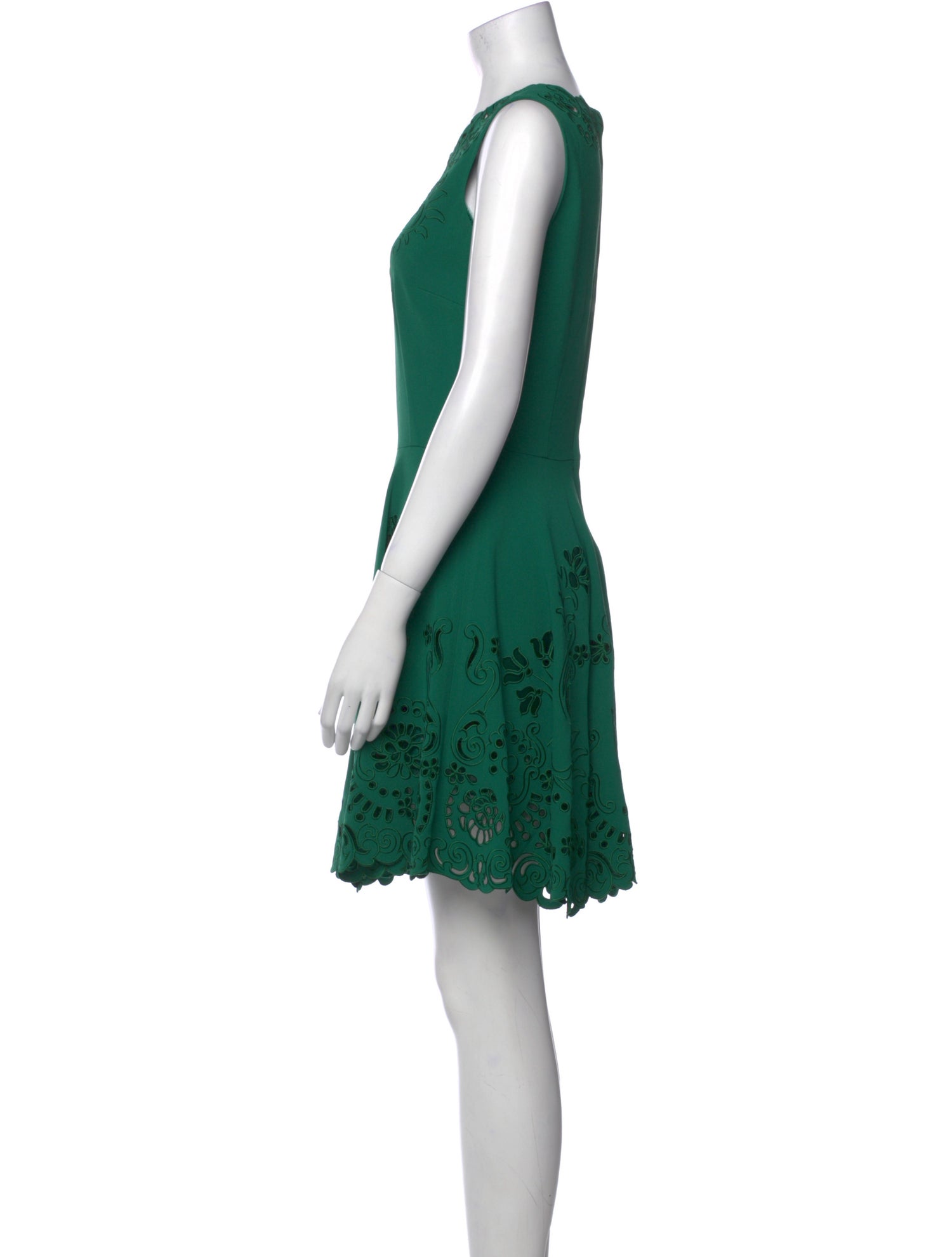 Dolce & Gabbana Lace Pattern Mini Dress