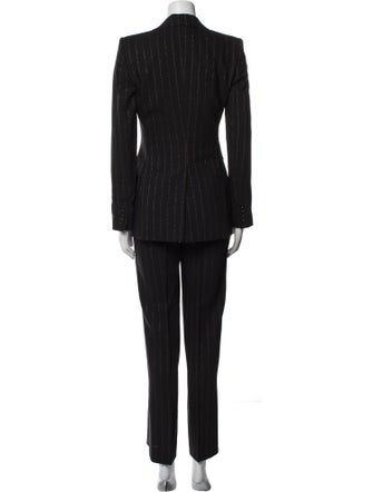 Dolce & Gabbana Wool Striped Pantsuit