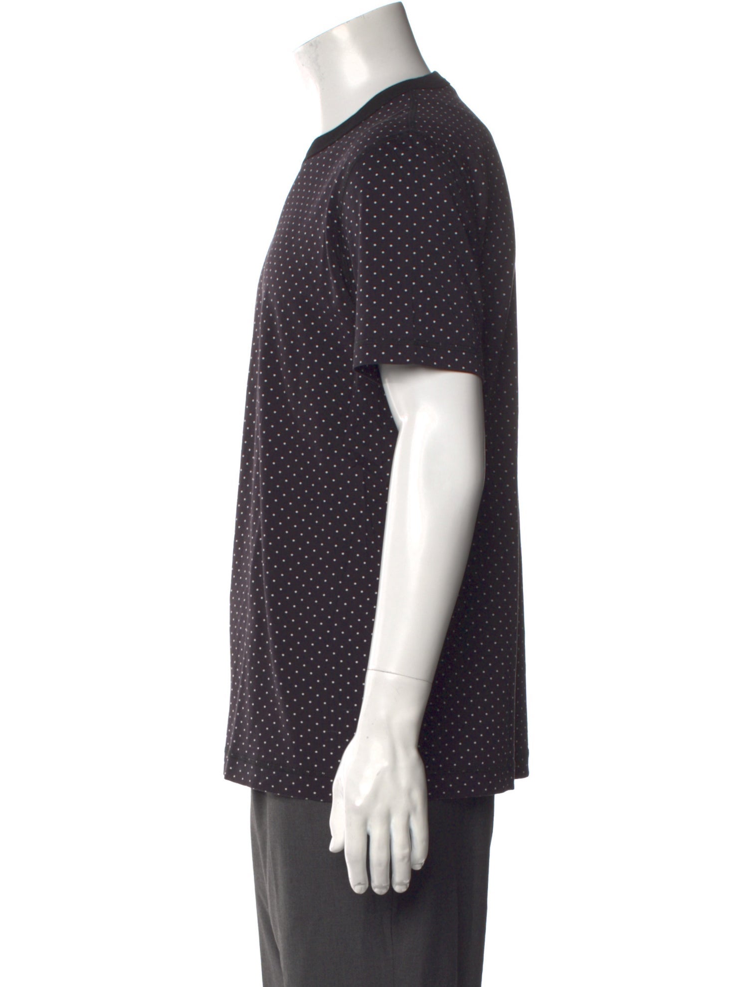 Dolce & Gabbana Polka Dot Print Crew Neck T-Shirt