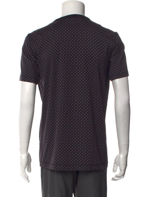 Dolce & Gabbana Polka Dot Print Crew Neck T-Shirt