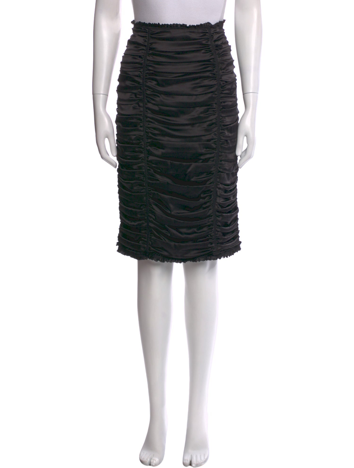 D&G Silk Knee-Length Skirt