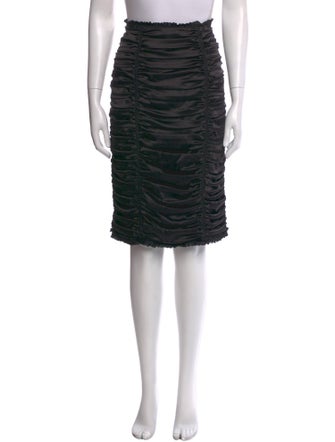 D&G Silk Knee-Length Skirt