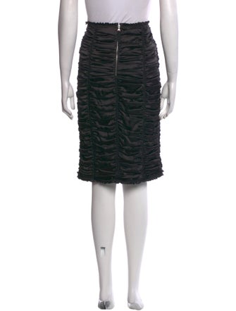 D&G Silk Knee-Length Skirt