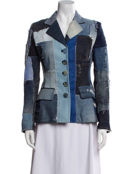 Dolce & Gabbana Plaid Print Blazer