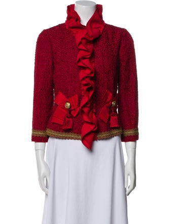 Dolce & Gabbana Silk Printed Evening Jacket