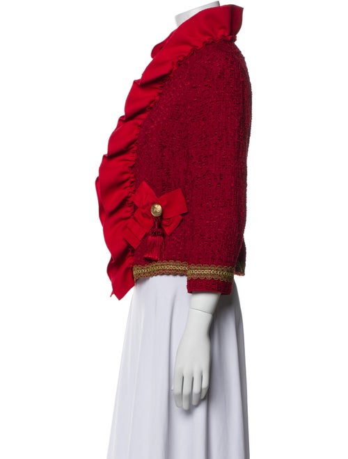 Dolce & Gabbana Silk Printed Evening Jacket