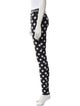 Dolce & Gabbana Polka Dot Print Skinny Leg Pants