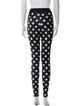 Dolce & Gabbana Polka Dot Print Skinny Leg Pants