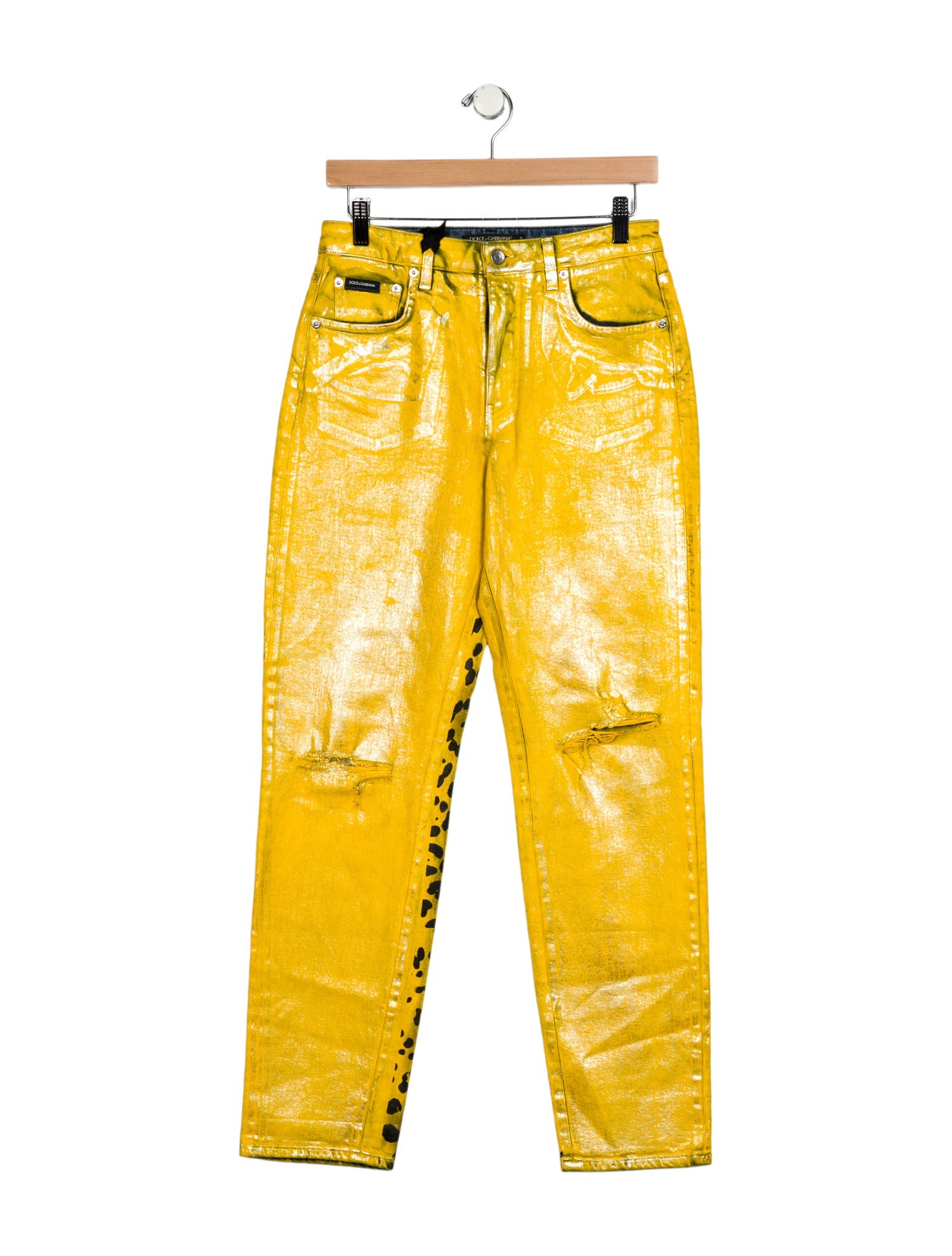 Dolce & Gabbana Mid-Rise Straight Leg Jeans w/ Tags