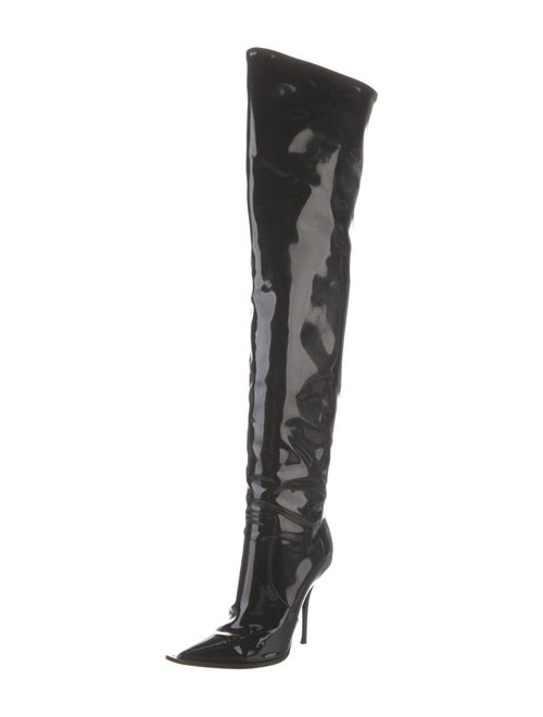 Dolce & Gabbana Patent Leather Boots
