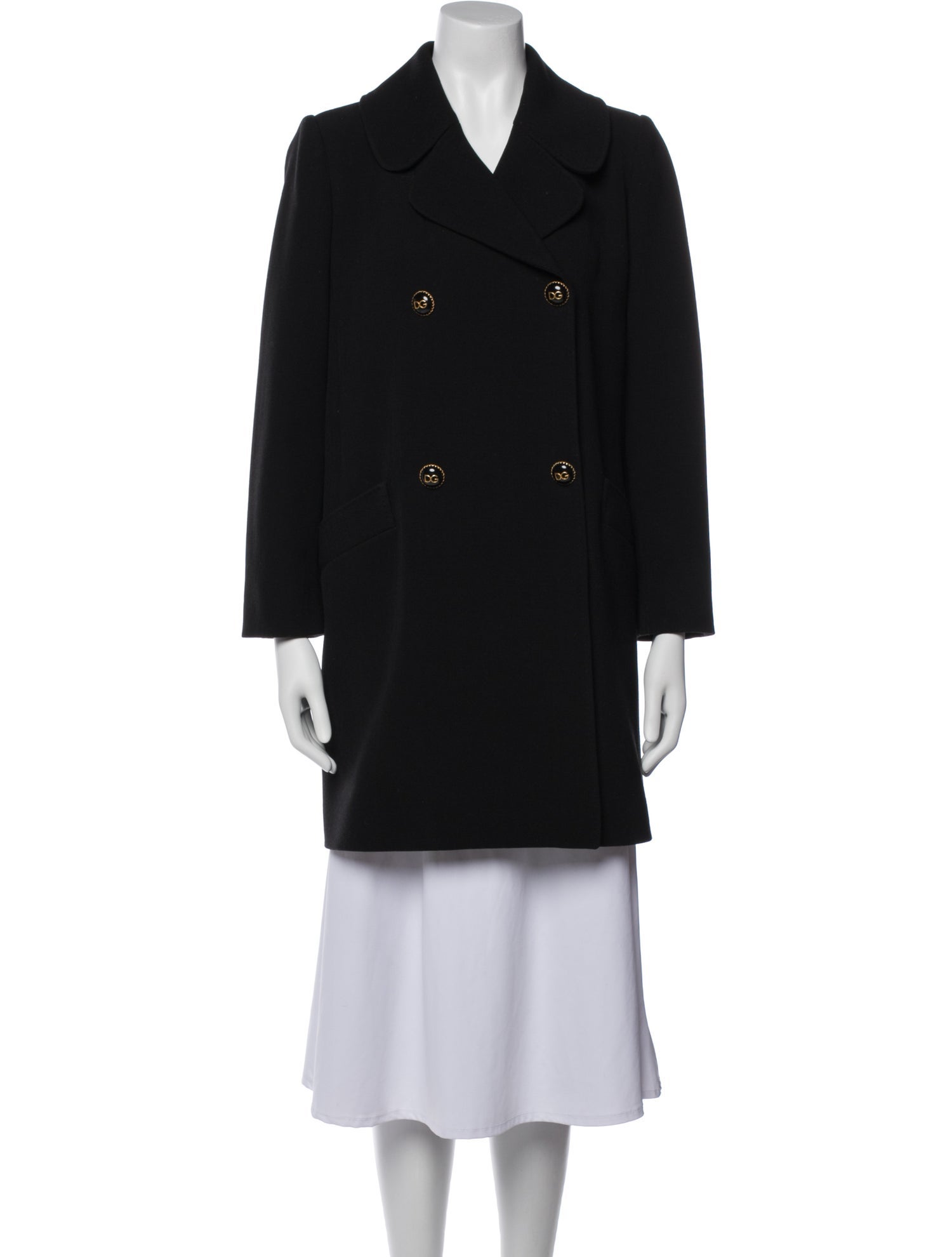 Dolce & Gabbana Wool Peacoat