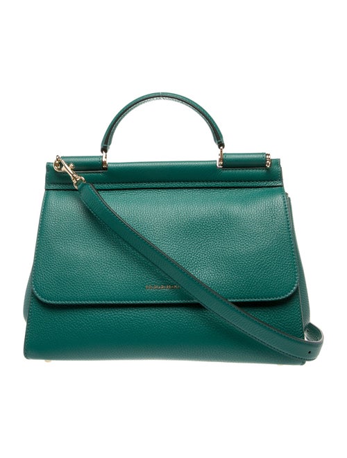 Dolce & Gabbana Leather Top Handle Bag
