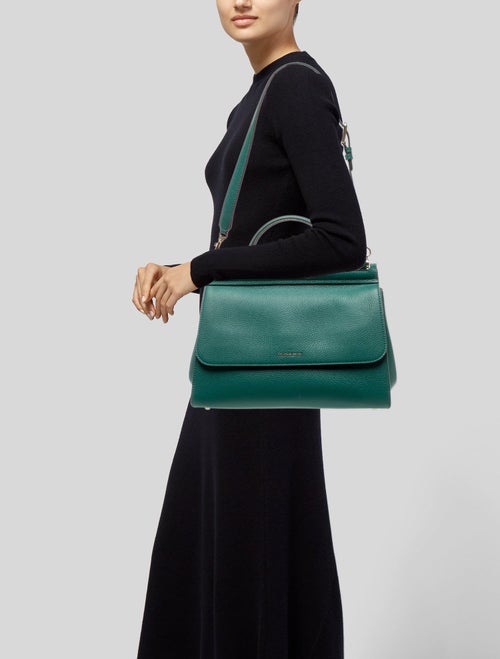 Dolce & Gabbana Leather Top Handle Bag