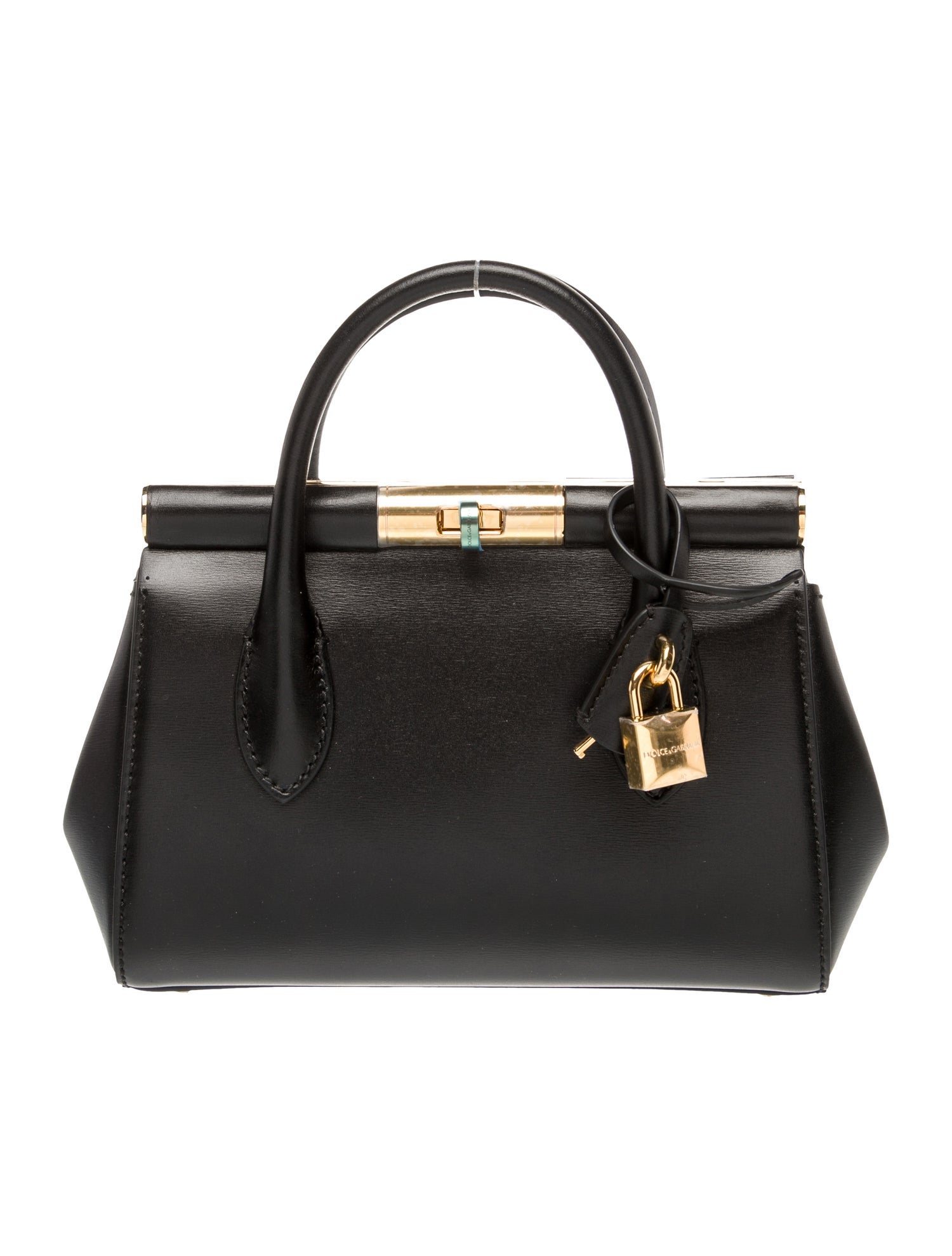 Dolce & Gabbana Leather Top Handle Bag