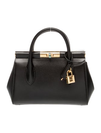 Dolce & Gabbana Leather Top Handle Bag