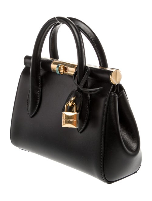 Dolce & Gabbana Leather Top Handle Bag