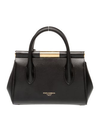 Dolce & Gabbana Leather Top Handle Bag