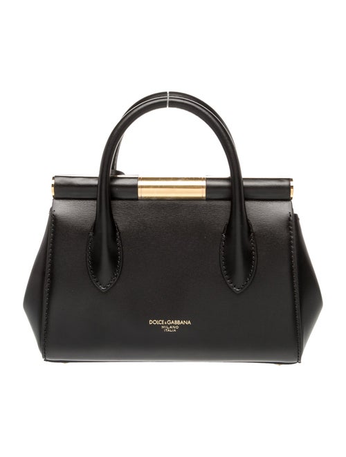 Dolce & Gabbana Leather Top Handle Bag
