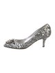 Dolce & Gabbana Sequins Crystal Embellishments Pumps