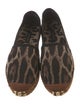 Dolce & Gabbana Canvas Animal Print Espadrilles