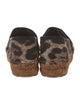 Dolce & Gabbana Canvas Animal Print Espadrilles