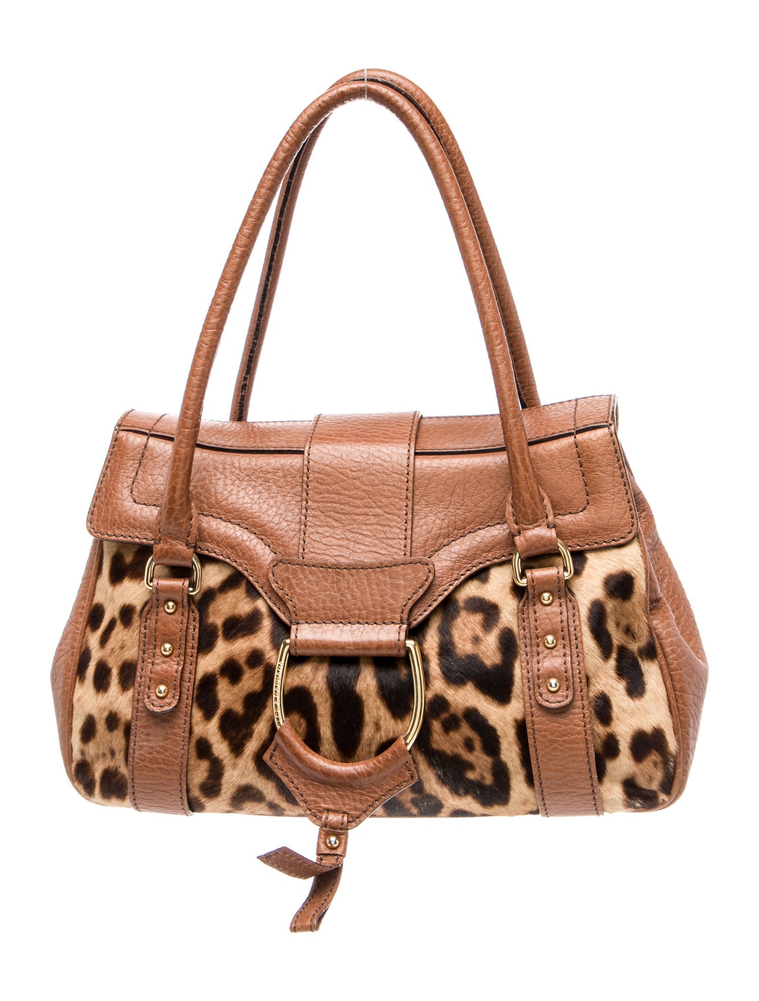 Dolce & Gabbana Ponyhair Top Handle Bag