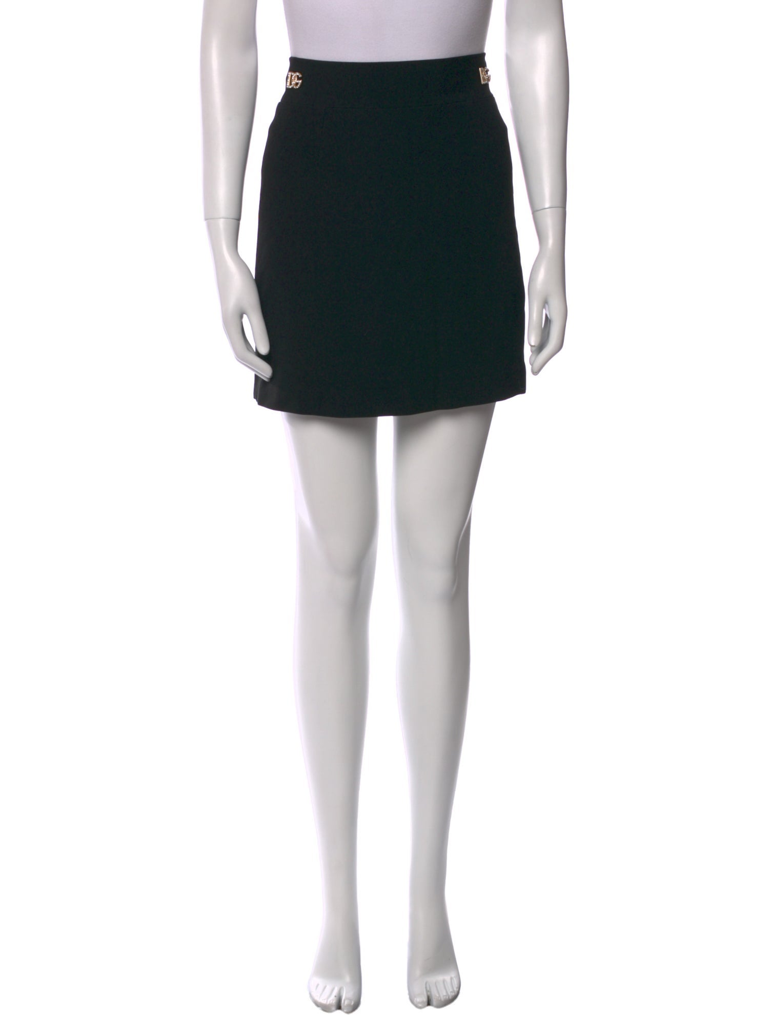 Dolce & Gabbana Virgin Wool Mini Skirt