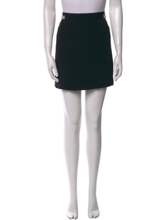 Dolce & Gabbana Virgin Wool Mini Skirt