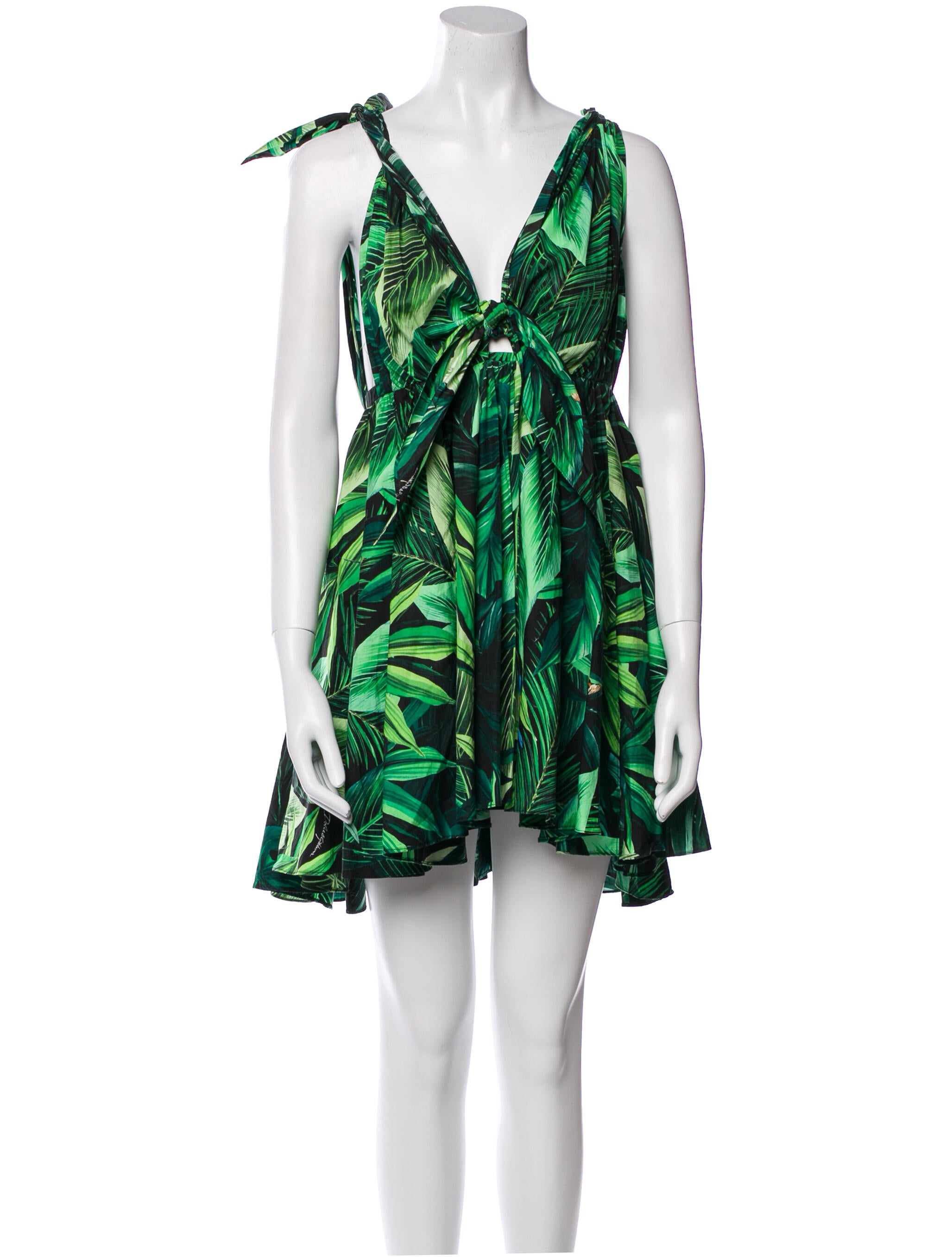 Dolce & Gabbana Printed Mini Dress