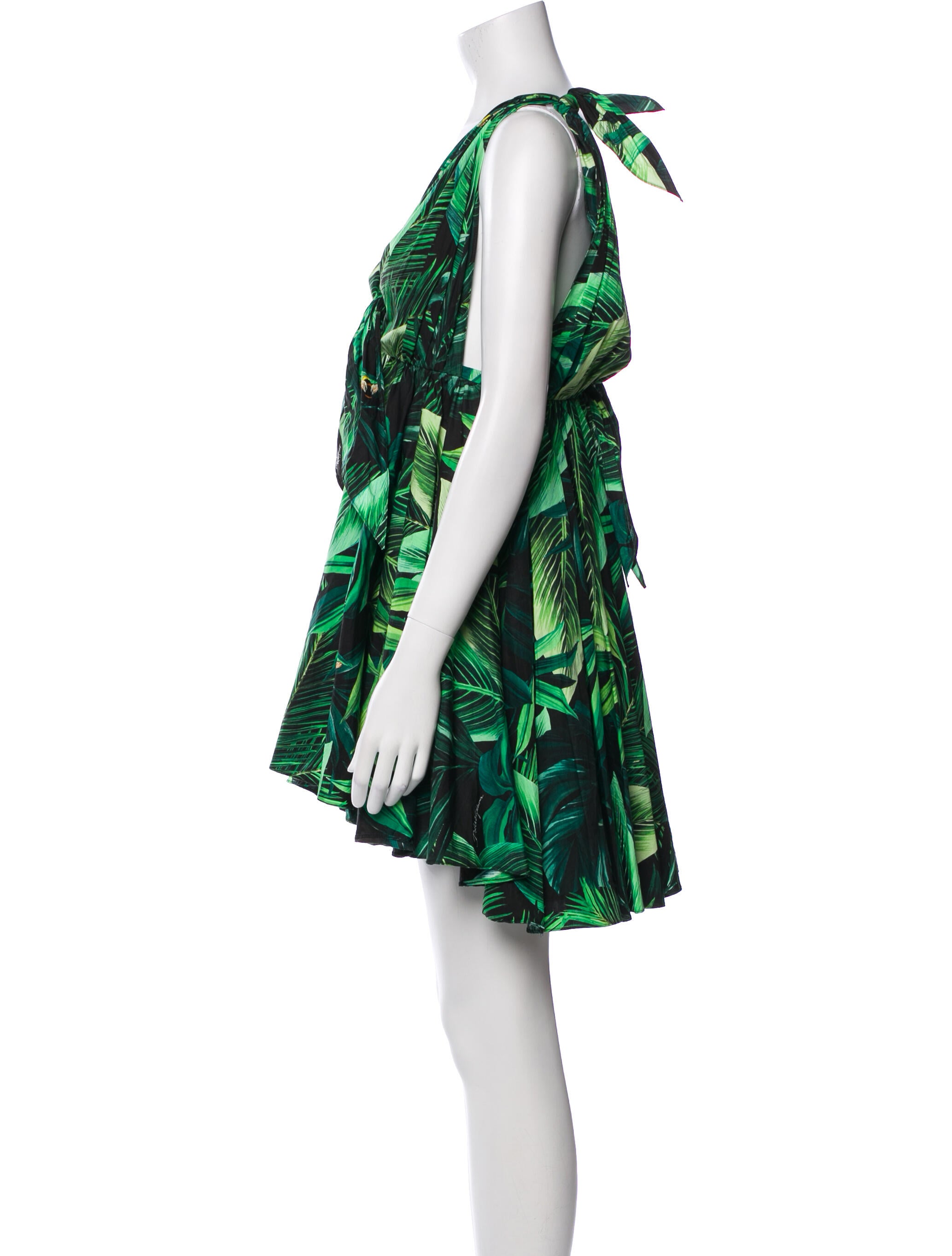 Dolce & Gabbana Printed Mini Dress