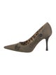 Dolce & Gabbana Leather Studded Accents Pumps