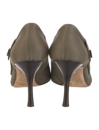 Dolce & Gabbana Leather Studded Accents Pumps