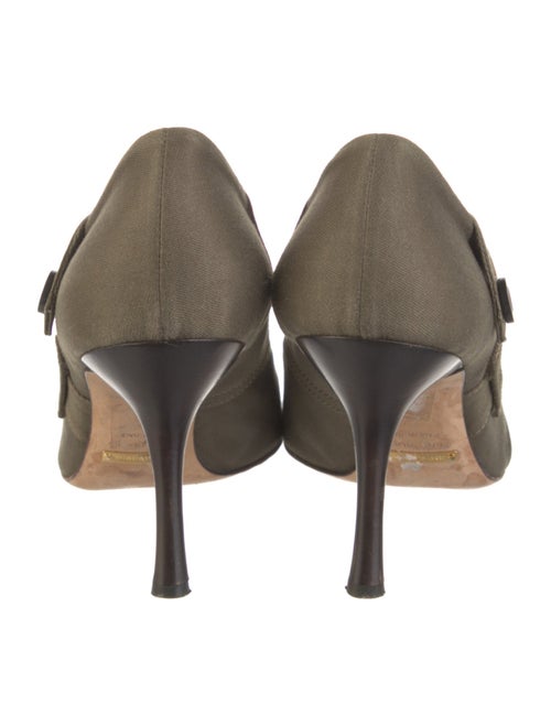 Dolce & Gabbana Leather Studded Accents Pumps