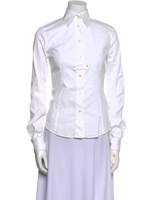 Dolce & Gabbana Long Sleeve Button-Up Top