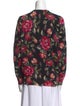 Dolce & Gabbana Cashmere Floral Print Sweater