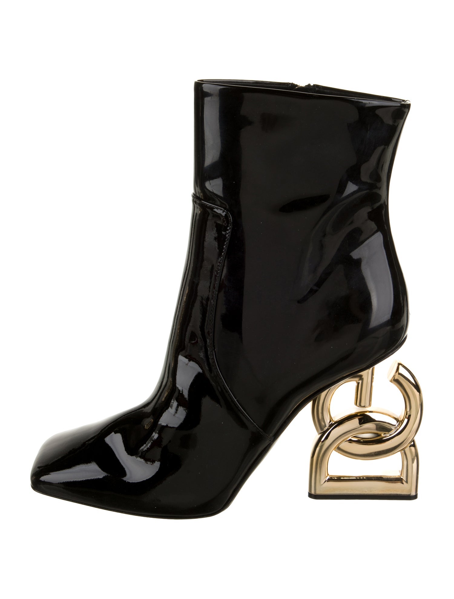 Dolce & Gabbana Patent Leather Boots
