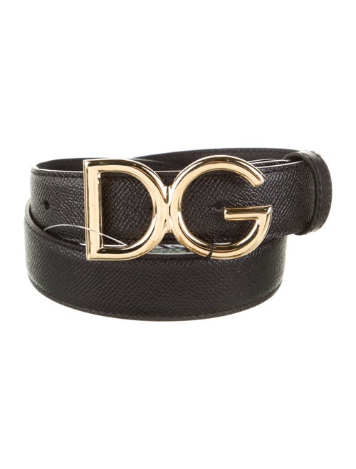 Dolce & Gabbana Leather Waist Belt