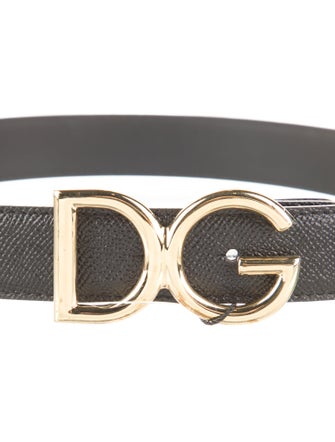 Dolce & Gabbana Leather Waist Belt